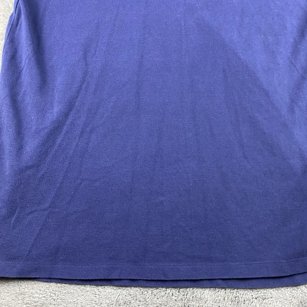 POLO RALPH‎ LAUREN Custom Fit Shirt Mens Large BlueShort Sleeve Knit